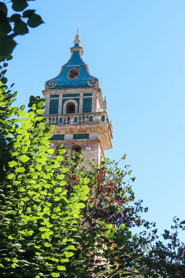 The famous Royal Carthusian Monastery of Valldemossa.