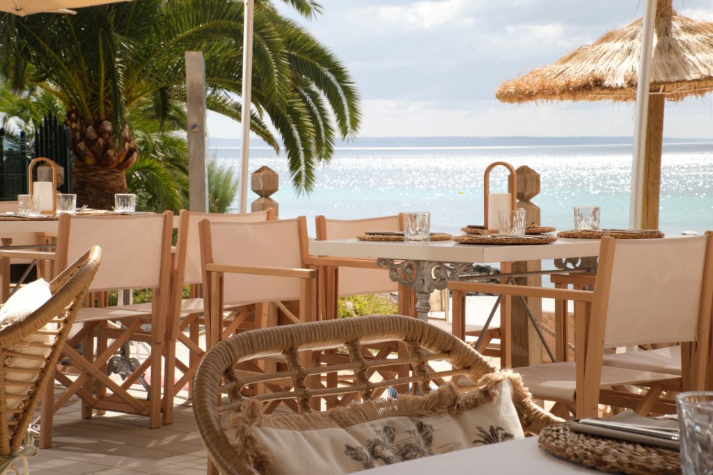 Fresh Mediterranean cuisine served at Son Caliu Spa Oasis.