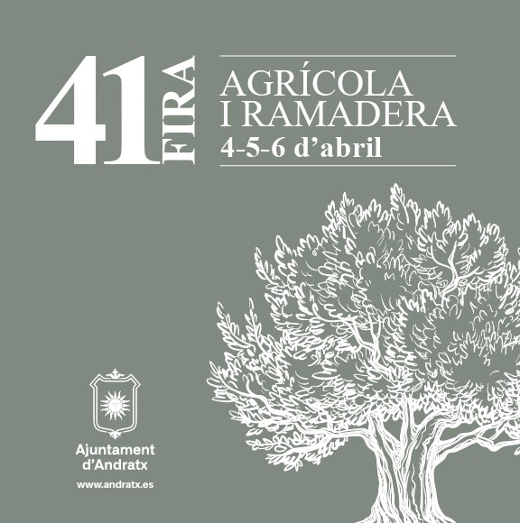 Agricultural and livestock fair in the town of Andratx in Mallorca