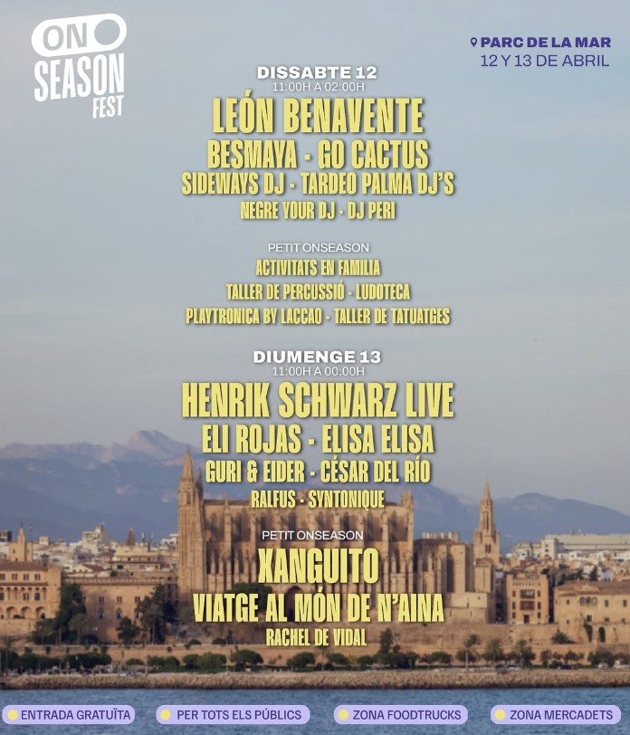 poster on season fest in palma tofo