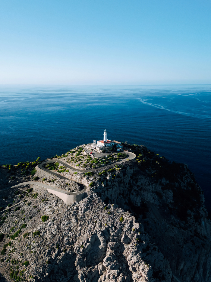 Faro de Formentor, near Pollença, is one of the most famous viewpoints of Mallorca.