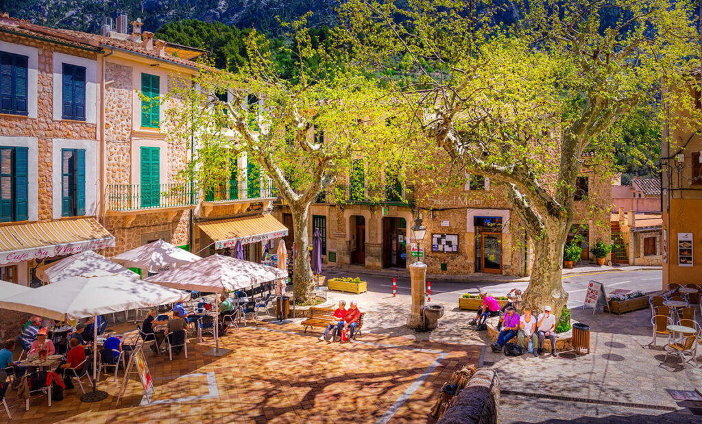 Fornalutx, one of the most beautiful villages in Spain.