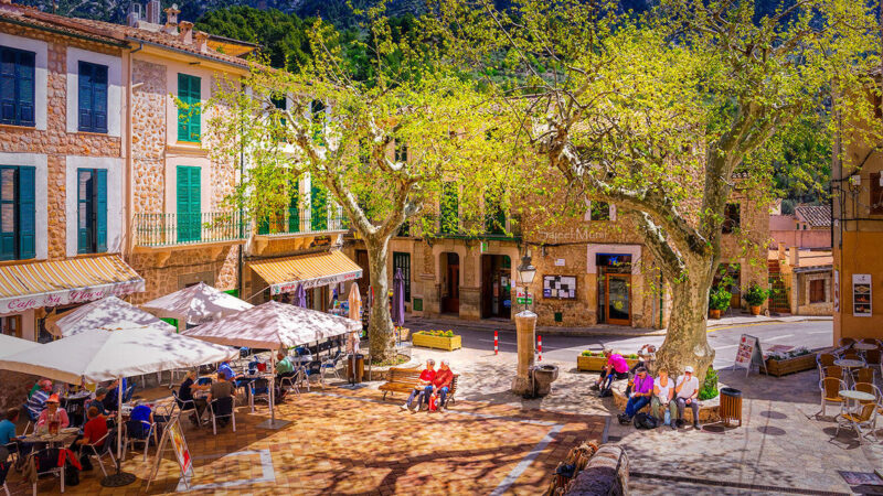 Fornalutx, one of the most beautiful villages in Spain.