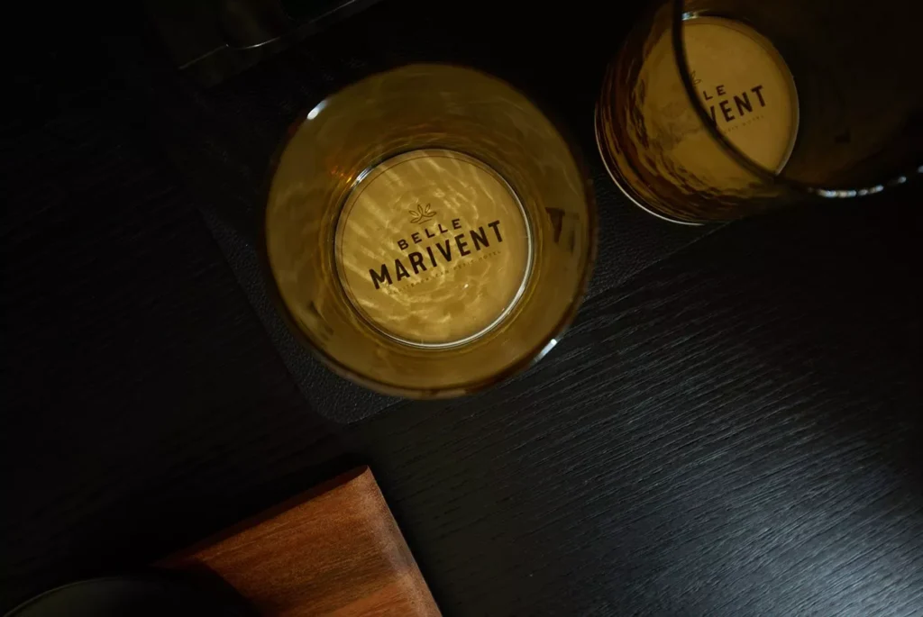 Amenity details at Belle Marivent Room's